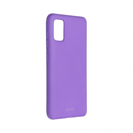 Pouzdro ROAR Colorful Jelly Case Samsung A41 fialová 757811885277