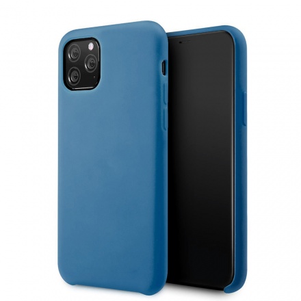 Pouzdro Vennus Silicone Lite - Huawei Y6P modrá 77700260026