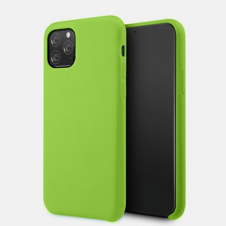 Pouzdro Vennus Silicone Lite - iPhone 11 PRO světle zelená 777002666961
