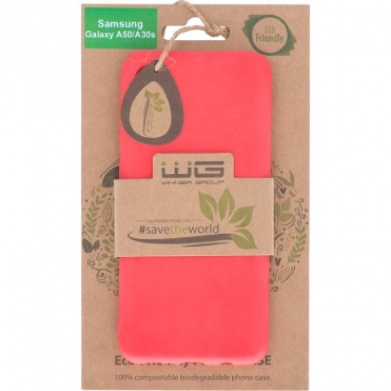 Pouzdro ECO 100% compostable Samsung Galaxy A50/A30s (Červené) 8591194094156