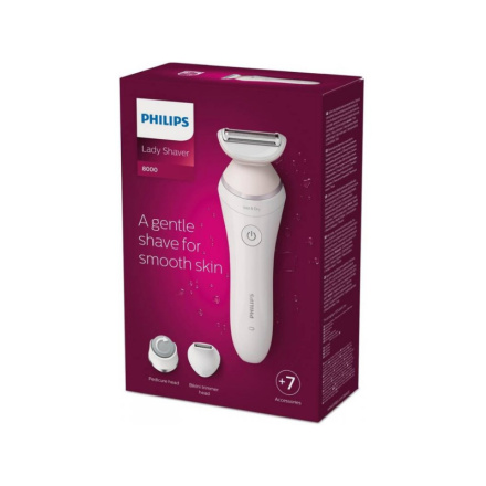 Philips dámský holicí strojek SatinShave Series 8000 Wet & Dry BRL176/00