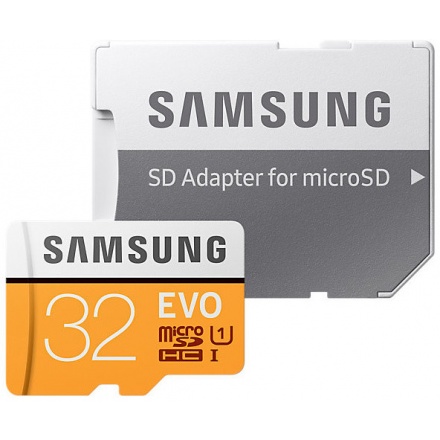 Samsung micro SDHC 32GB EVO s SD adaptér, MB-MP32GA/EU