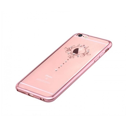 Pouzdro Crystal (Swarovski) Iris iPhone 6/6S rose gold