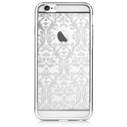 Pouzdro Crystal (Swarovski) Baroque iPhone 6/6S silver