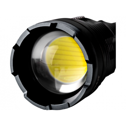 svítilna 8000lm, zoom, USB nabíjení s powerbankou, 60W COB LED 43142