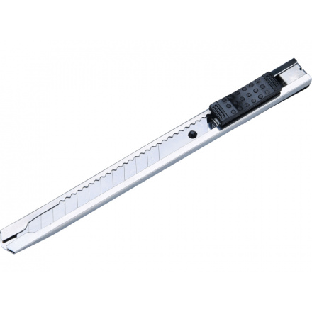 nůž ulamovací celokovový nerez, 9mm, Auto-lock 80043