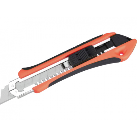 nůž ulamovací s kovovou výstuhou a zásobníkem, 18mm Auto-lock 8855023