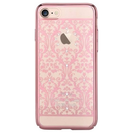 Pouzdro Crystal (Swarovski) Baroque iPhone 7 PLUS rose gold