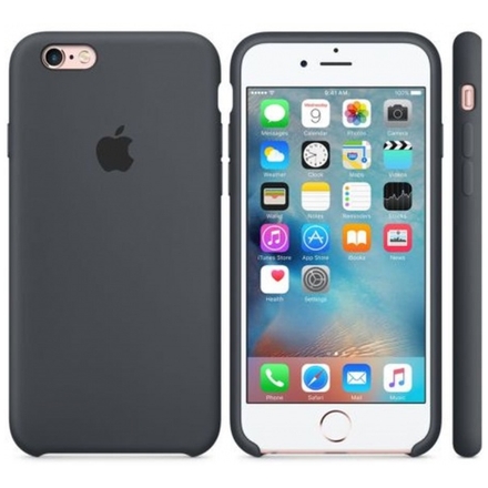 Apple iPhone 6S Silicone Case Charcoal Gray, MKY02ZM/A