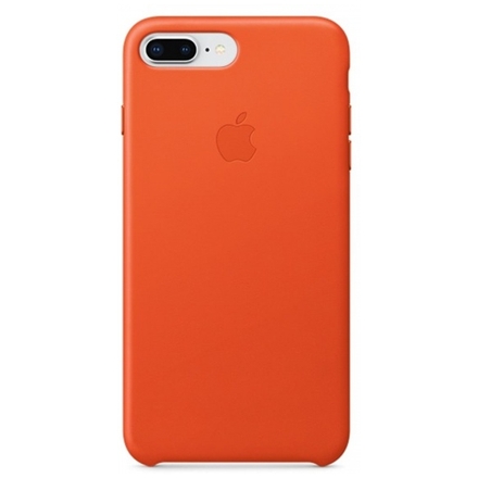 Apple iPhone 8 / 7 Plus Leather Case - Bright Orange, MRGD2ZM/A