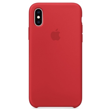 Apple iPhone XS Max Silicone Case - (PRODUCT)RED, MRWH2ZM/A