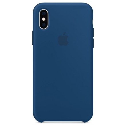 Apple iPhone XS Silicone Case - Blue Horizon, MTF92ZM/A