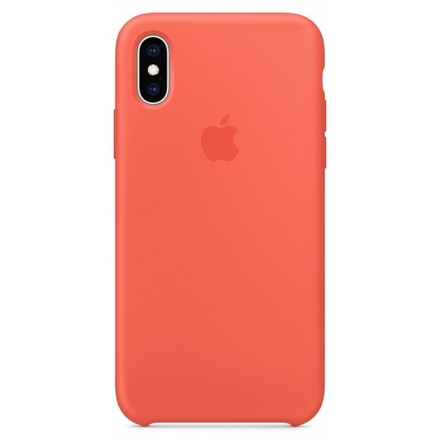 Apple iPhone XS Silicone Case - Nectarine, MTFA2ZM/A