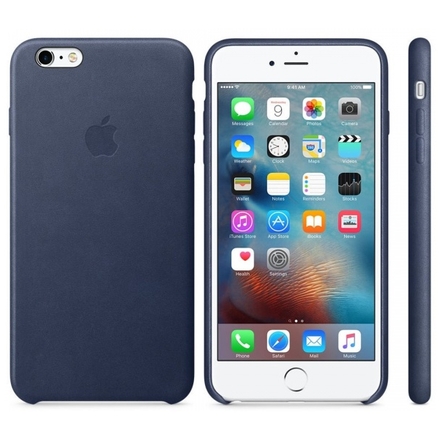 Apple iPhone 6S Plus Leather Case Midnight Blue, MKXD2ZM/A