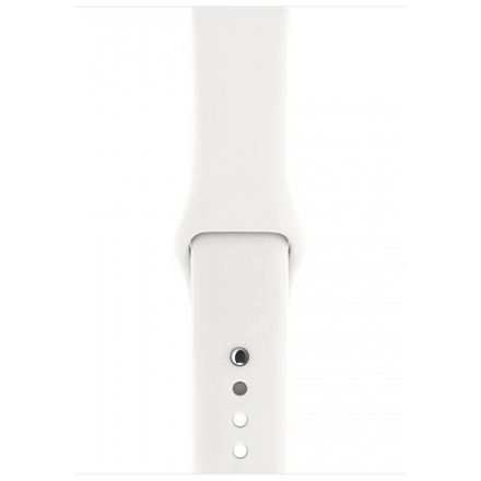 Apple Watch Acc/42/Soft White Sport Band, MR282ZM/A