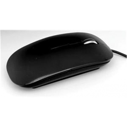 ACUTAKE PURE-O-MOUSE Black 800/1200DPI (USB), PURE-O-MOUSE Black