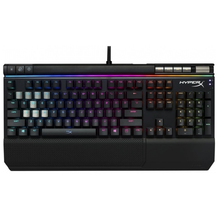 HyperX Alloy Elite herní mechanická klávesnice RGB, červené MX spínače, HX-KB2RD2-US/R2