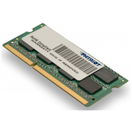 Patriot/SO-DIMM DDR3/8GB/1600MHz/CL11/1x8GB, PSD38G16002S