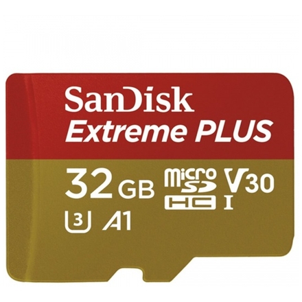 + SanDisk Extreme Plus microSDHC 32GB 95MB/s + ad., 173424