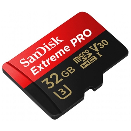 + SanDisk Extreme Pro microSDHC 32GB 100MB/s + ad., 173427