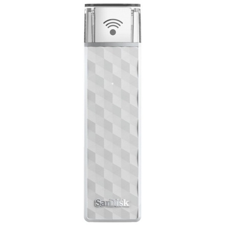 SanDisk Connect Wireless Stick 200GB bílá, SDWS4-200G-G46
