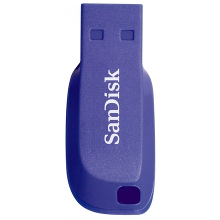 SanDisk Cruzer Blade 16GB USB2.0 elektricky modrá, SDCZ50C-016G-B35BE