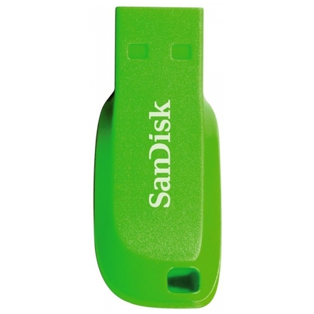 SanDisk Cruzer Blade 64GB USB2.0 elektricky zelená, SDCZ50C-064G-B35GE