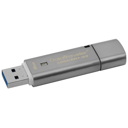 Kingston 8GB USB 3.0 DT Locker+ G3 (vc. A. Data Security), DTLPG3/8GB