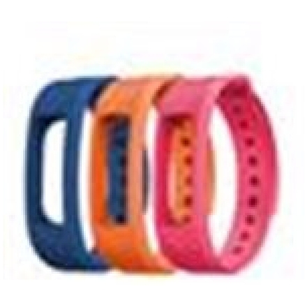 EVOLVEO FitBand B2, náhradní barevné pásky, 1x modrá, 1x oranžová a 1x růžová barva, FTD-B2-RS2