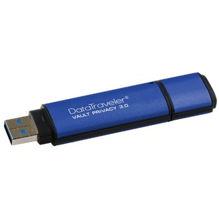 64GB Kingston DTVP30 USB 3.0 256bit AES Encrypted, DTVP30/64GB