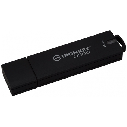 4GB Kingston IronKey D300 šifrovaný USB 3.0 FIPS Level 3, IKD300/4GB