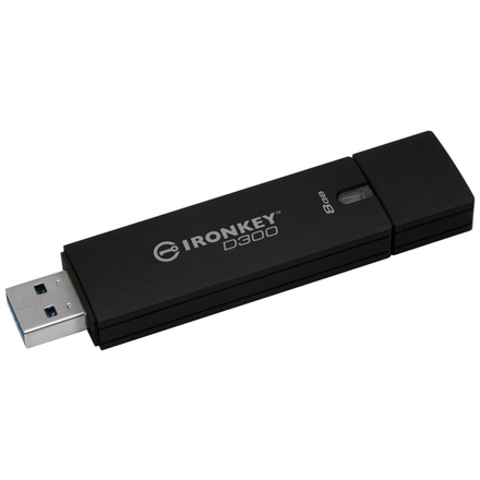 8GB Kingston IronKey D300 šifrovaný USB 3.0 FIPS Level 3, IKD300/8GB