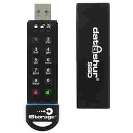 Šifrované datAshur SSD USB 3.0 Flash Drive 30GB, IS-FL-DA-SSD-30