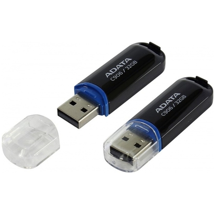 ADATA C906/32GB/USB 2.0/USB-A/Černá, AC906-32G-RBK