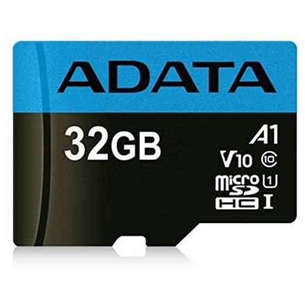 ADATA MicroSDHC 32GB UHS-I Class10 A1 85/20MB/s, AUSDH32GUICL10A1-R