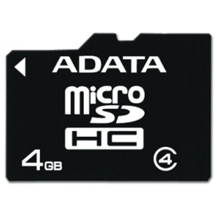 ADATA 4GB MicroSDHC Card Class 4, AUSDH4GCL4-R