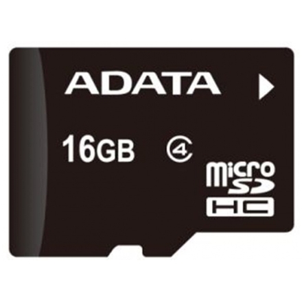 ADATA 16GB MicroSDHC Card Class 4, AUSDH16GCL4-R