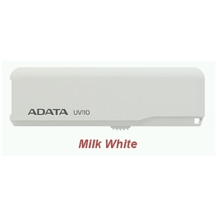 8GB USB ADATA UV110 bílá (vhodné na potisk), AUV110-8G-RWH