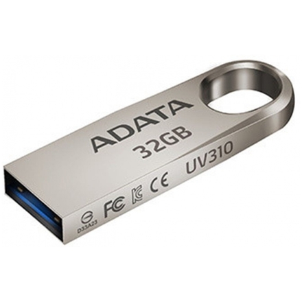 32GB USB 3.1 ADATA UV310 kovová, AUV310-32G-RGD