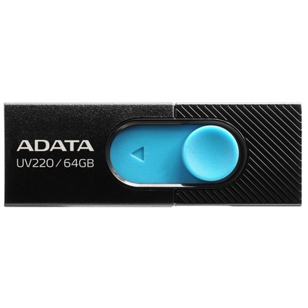 8GB ADATA UV220 USB black/blue, AUV220-8G-RBKBL