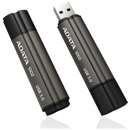 128GB USB 3.0 ADATA S102 Pro šedá (100/50MB/s), AS102P-128G-RGY