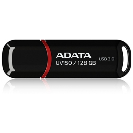 ADATA UV150/128GB/40MBps/USB 3.0/USB-A/Černá, AUV150-128G-RBK