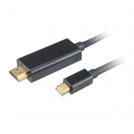 AKASA - adaptér miniDP na HDMI - aktivní, AK-CBDP19-18BK