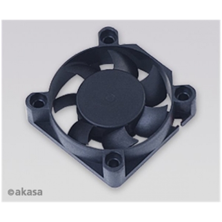 ventilátor Akasa - 40x10 mm  - černý, AK-4010MS