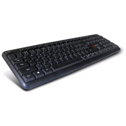 C-TECH KB-102/Drátová USB/CZSK-Layout/Černá, KB-102-U-BL