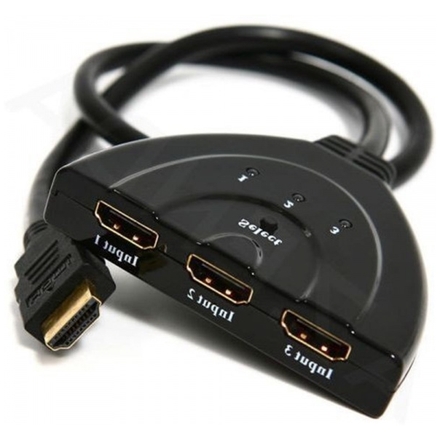 GEMBIRD Datový přepínač HDMI switch, 3 cesty, DSW-HDMI-35