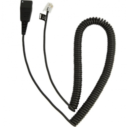 Jabra QD-RJ10, 0,5-2m, coiled - Cisco, 8800-01-37