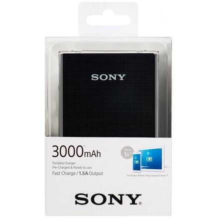 Sony Powerbank CP-E3B2 černý, 3000 mAH, CP-E3B2