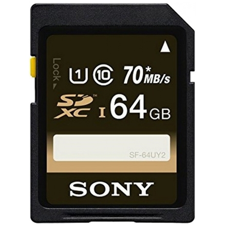 SONY SD karta SF64U, 64GB, class 10, až 70MB/s, SF64U