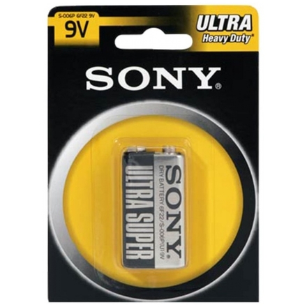 SONY Baterie S006PB1A, 9V E block ULTRA, S006PB1A